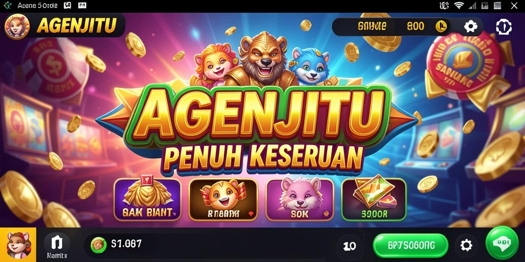 Screenshot AGENJITU menunjukkan gameplay Slot yang menarik dan interaktif.