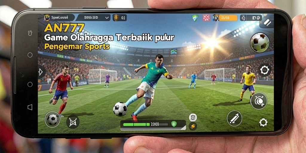 Tampilan gameplay AN777 yang thrilling dalam pertandingan olahraga.
