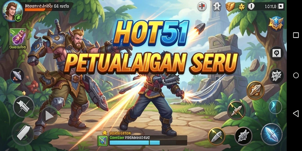 Screenshot gameplay HOT51 yang menampilkan aksi seru dan mendebarkan.