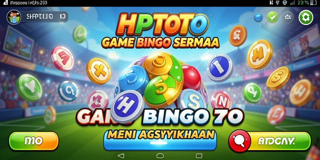 Gameplay Bingo seru di HPTOTO dengan pengguna aktif.