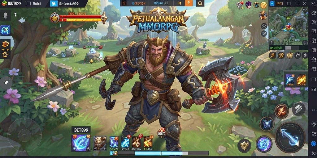 Tangkapan layar dari gameplay seru <strong>IBET899</strong> dalam dunia MMORPG.