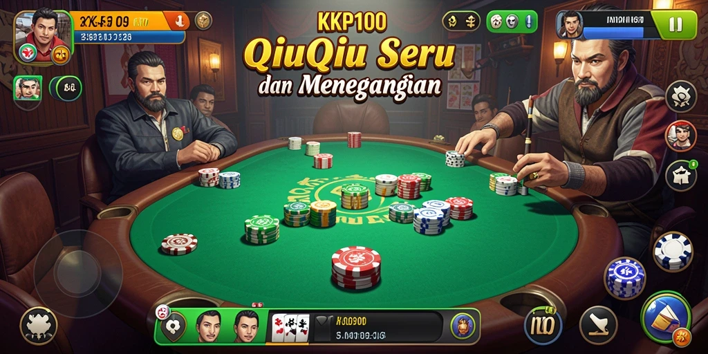 Screenshot gameplay QiuQiu KPK100 yang seru dan menegangkan.