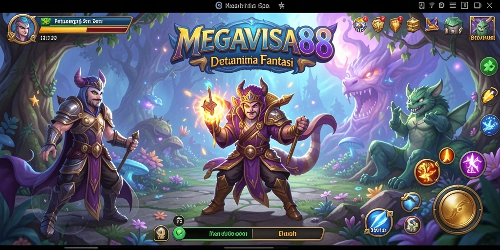 Tampilkan aksi seru dan grafis tajam gameplay MEGAVISA88.
