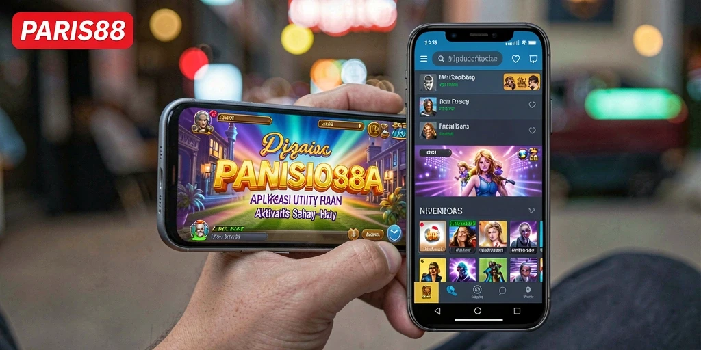 Screenshot tampilan utama PARIS88 dengan fitur pengelolaan tugas.