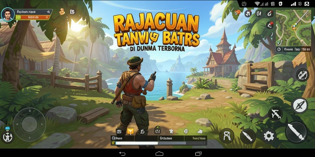 Gameplay seru RAJACUAN dalam dunia Open World yang luas.