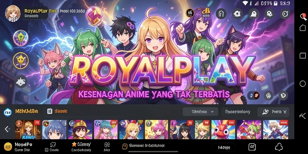 Gameplay ROYALPLAY yang memukau dan penuh aksi.