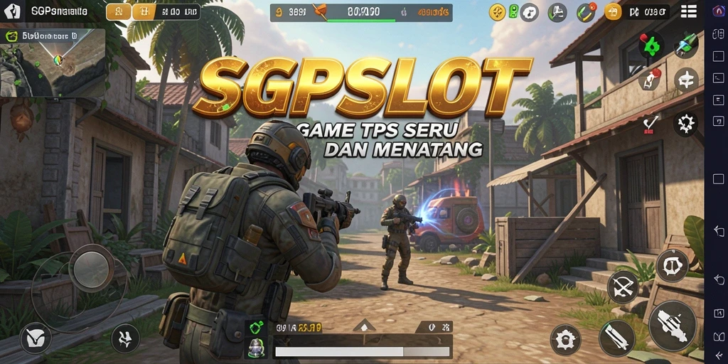 Gameplay mendebarkan dalam pertempuran TPS di SGPSLOT.