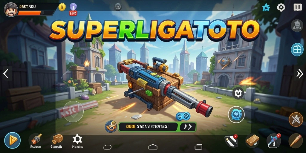 Tampilan gameplay menarik dari SUPERLIGATOTO yang penuh strategi.