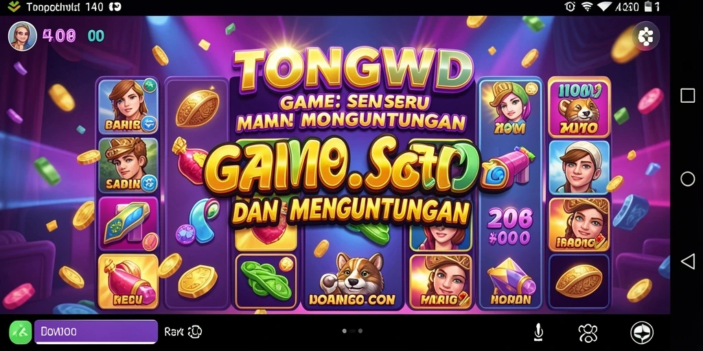Tampilan gameplay TONGWD yang menarik dan seru.
