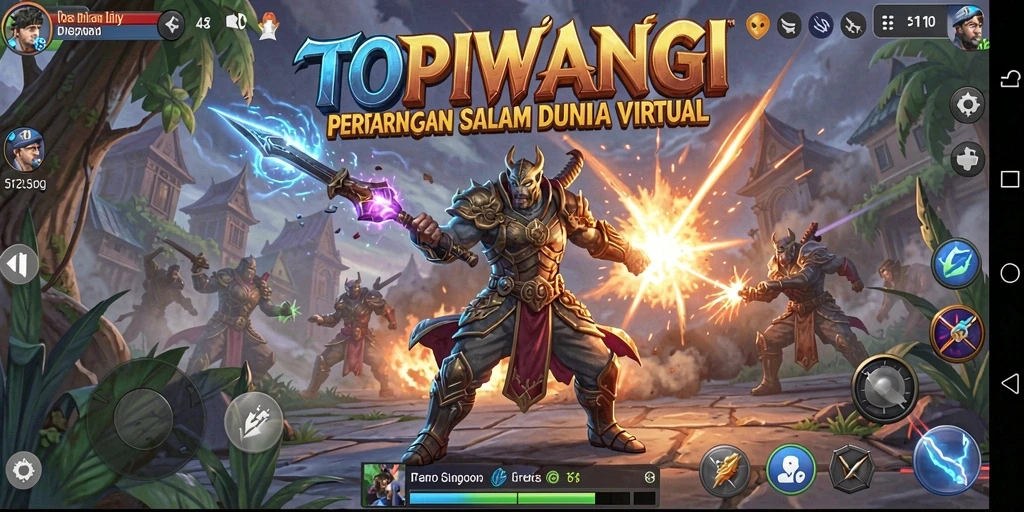 Tangkap aksi pertarungan intens di TOPIWANGI.